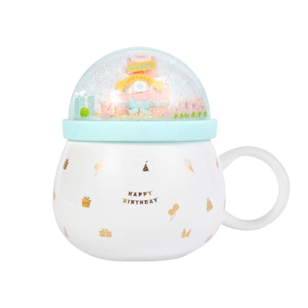 Pronto para envio em estoque personalidade moderna canecas de cerâmica 3D em caixas de exibição como presente para o aniversário de Natal