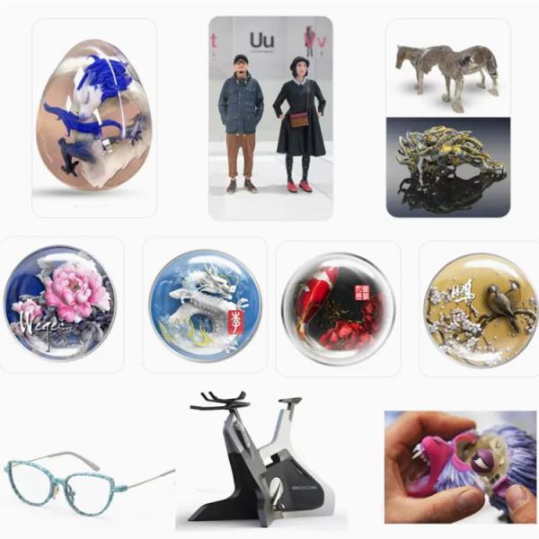 Custom Full Color 3D Printing Rapid Prototyping With Plastic Material