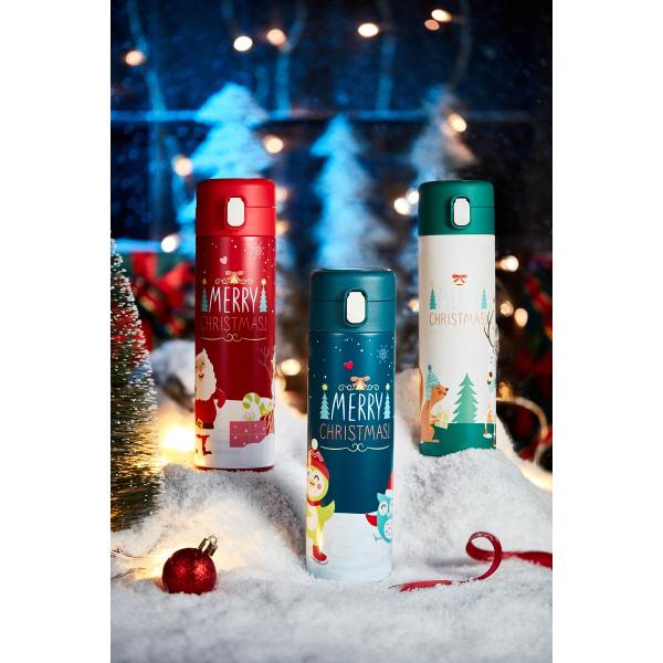 Вакуумные бутылки Термосы Светодиодные цифровые бутылки с водой Вакуумные кружки из нержавеющей стали