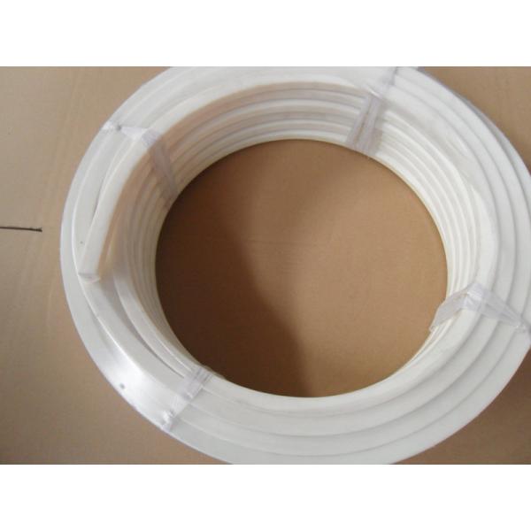 White Color Polyurethane V Drive Belts , Food Processing Polyurethane Flat Belt