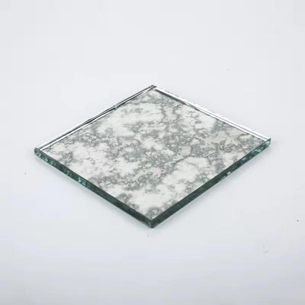 Frameless 4-6mm Antique Mirror Decorative Art Glass for Household Beautification