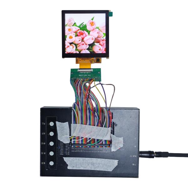 4.0 Inch Square LCD TFT Display Screen 480x480 IPS TFT Module 420nits Brightness