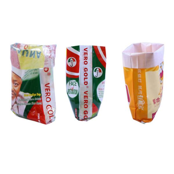 25KG PP Woven Rice Bags Sacks , Woven Polypropylene Fertilizer Bags Manufacturers