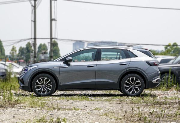 High Speed Electric Used Cars Vehicle Hot Sell Volk swagen Id4 Crozz 2022 Standard Battery PURE Version Which new car