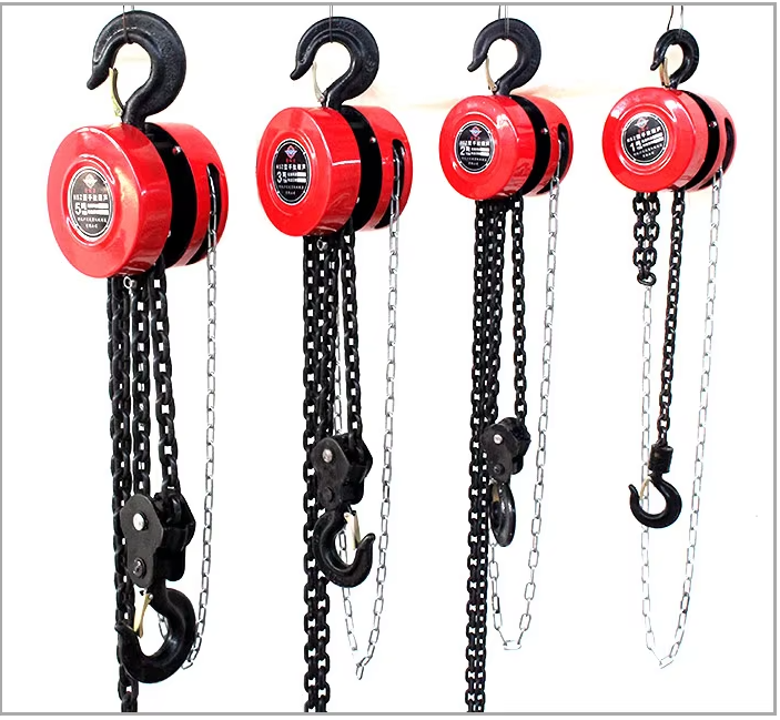 Manual Pully Block 1t 2 Ton 3t 5t 10t 3m 6m G80 Chain Hoist Hsz Type Hand Chain Block