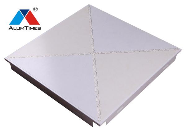 Fire Rated House Interior False Ceiling Tiles 0.5mm Thickness Sound Absorption