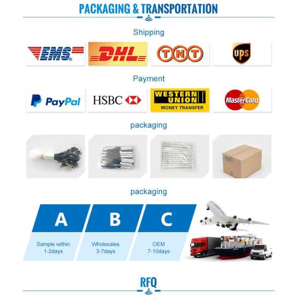 Indoor Black 3.0DB Magnetic Base Antenna 50W 1.0m Length With SMA Connector