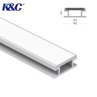 sablage de canal d'alliage d'aluminium du profil 6063 T5 de plancher de la longueur LED de 2.5m