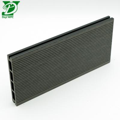 Versatile Hollow Core Composite Decking Deep Embossed WPC