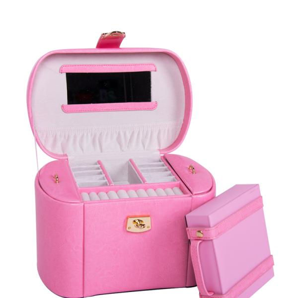 Display Packaging Custom Leather Jewelry Box With Logo Durable Multi Color