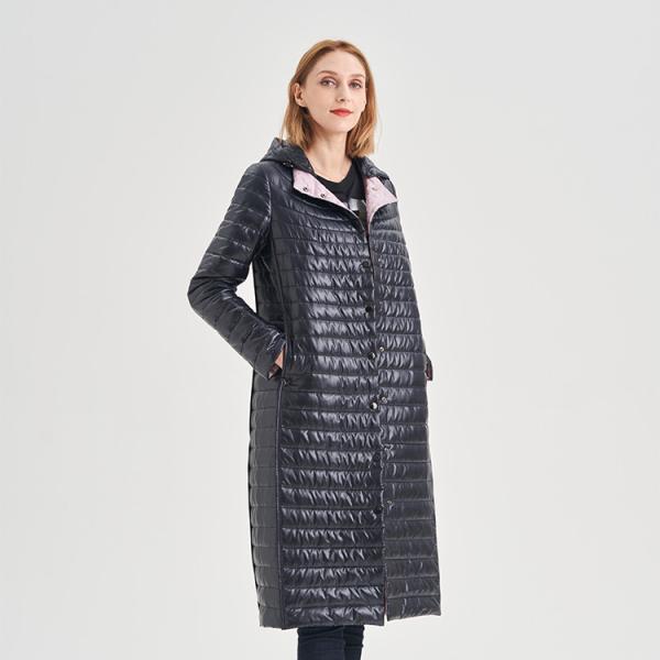 Latest Design Superior Quality FODARLLOY 2022 winter Hot sale keep warm hooded ladies overcoat