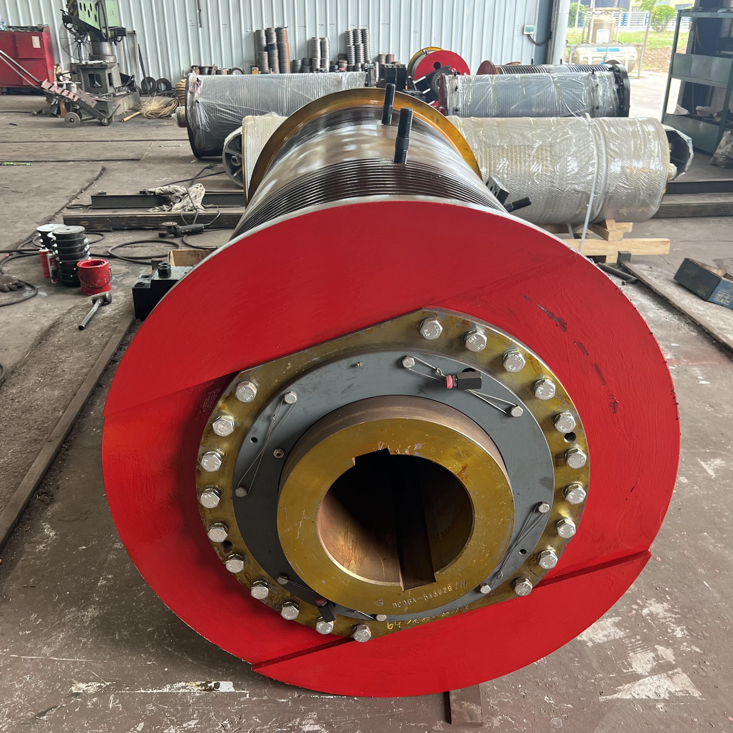 CNC Machined Induction Hardening Wear‑Resistant Wire Rope Drum