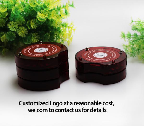 Facilitates the organization and delivery of orders nontraditional sales establishments with vibrate sound flash for restaurant