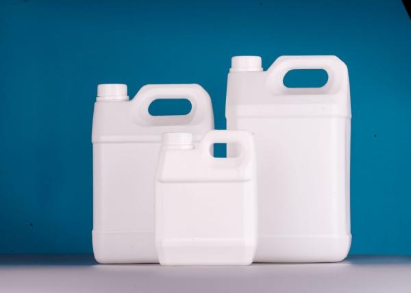 5L Liquid Detergent Plastic Bottle For Laundry Car Washing Kitchen With Ripped Lined Caps