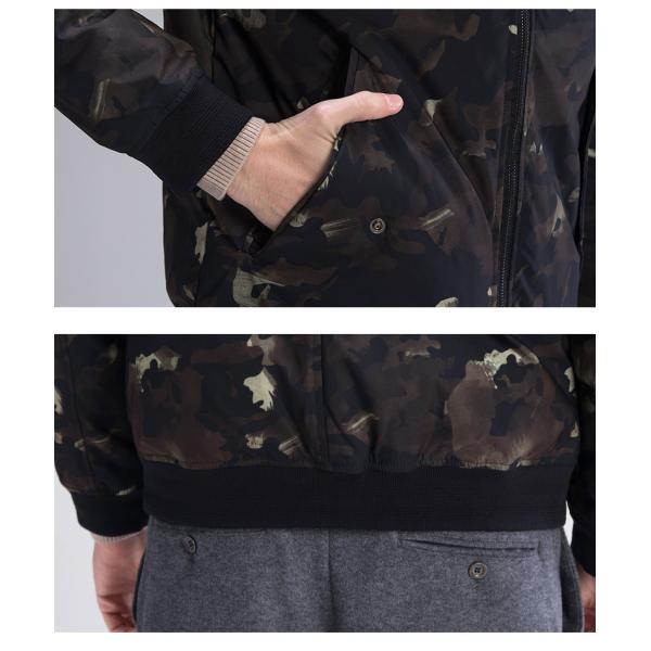 JH Polyester Military Combat Uniform Camouflage Mandarin Collar Cotton Filling