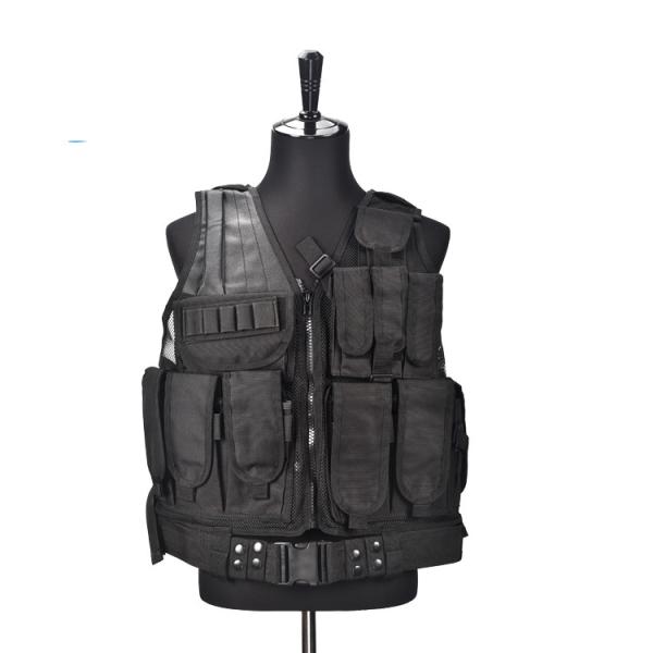 Camo Light Weight Paintball Tactical Vest , Police Military Army Airsoft Vest