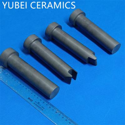 Carboneto de silicone Rod cerâmico de SSiC, Carborundo de grande resistência Rod