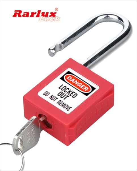 Rarlux High Quality Top Security Industrial Hardened Alloy Steel Shackle Padlock Keyed Eco-Friendly Solid Brass Cylinder Lockout