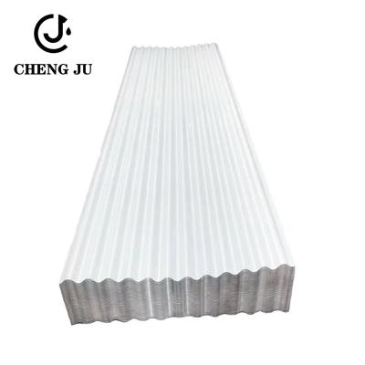 White Color Fiber Waterproof Resinvilla Tile Glazed PVC Tiles For Roof