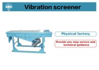 1-10 Tons/H Stainless Steel Vibratory Screening Equipment for Fertilizer