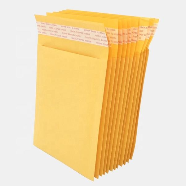 Customized printed poly air bubble mailer bag Kraft air bubble mailer bag