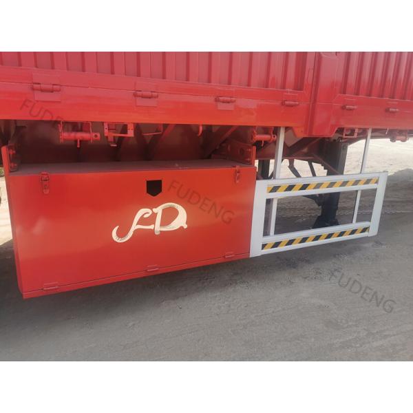 Cement Cargo Carbon Steel Side Wall Semi Trailer