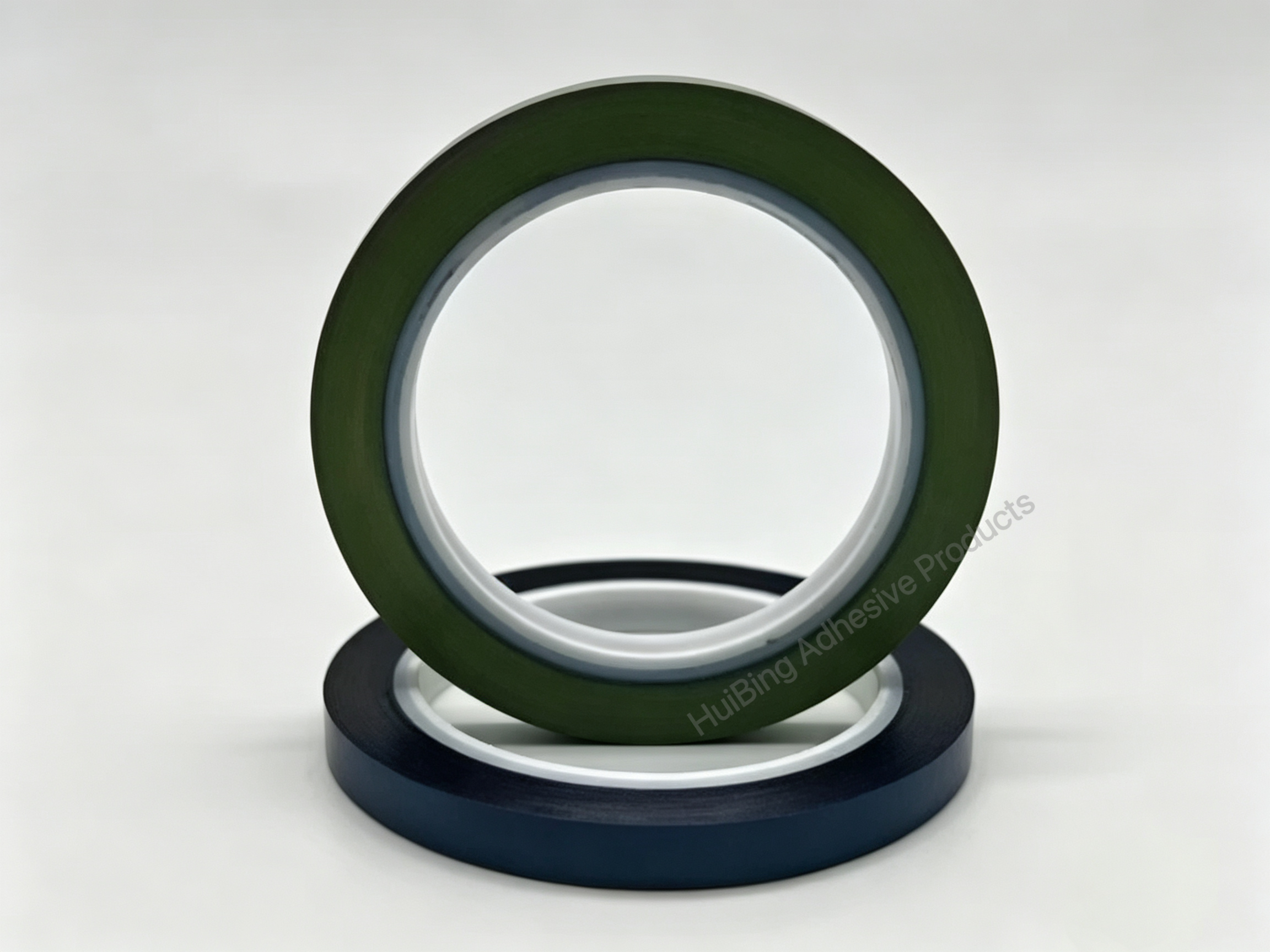 55μm Dark Blue PET Silicone Tape 180°C Heat Resistant for LCD Protection and Masking