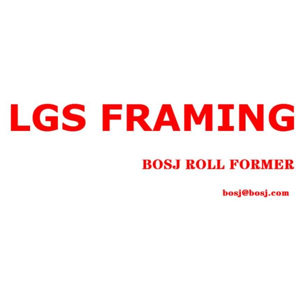 Light Gauge Steel Framing Cold Roll Forming Machine/metal house frame light gauge steel profile