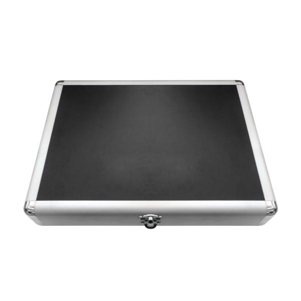 Different Colors Table Tennis Racket Case Steel Lock With Printed Logo On The Top