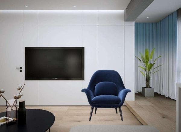 Swoon Chair Modern simple sofa chair negotiation chair in living room