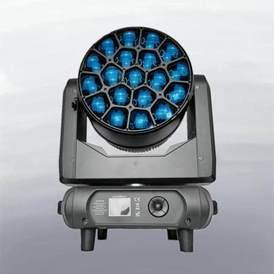 19*20w K10 Bee Eye RGBW Zoom Wash Disco Moving Head Stage Lights