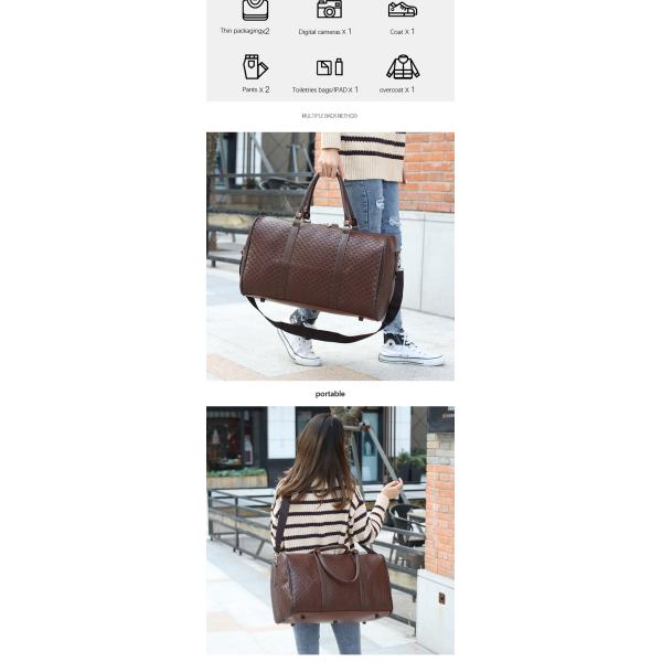 Luxury Tote Man Single Vegan Shoulder Hand Bag Business Sport Travel Bag