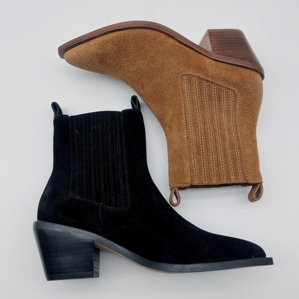 Portable Womens Leather Dress Boots Pointed Toe Casual Shoes Unique