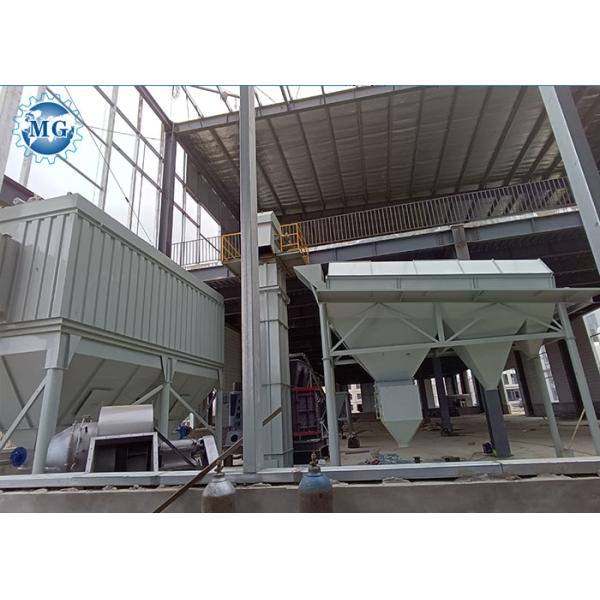 PLC Blending Dry Mortar Mixer Machine With Valve Packing