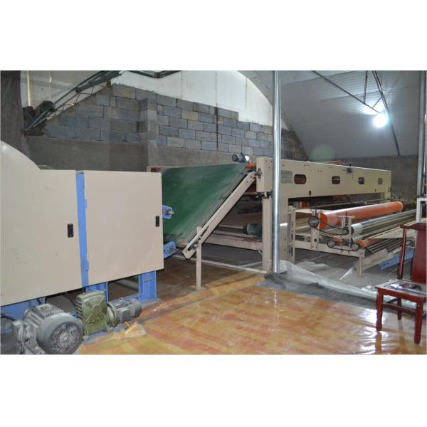 110kw Cotton Wadding Machine Mattress Glueing Production Line For Quilt
