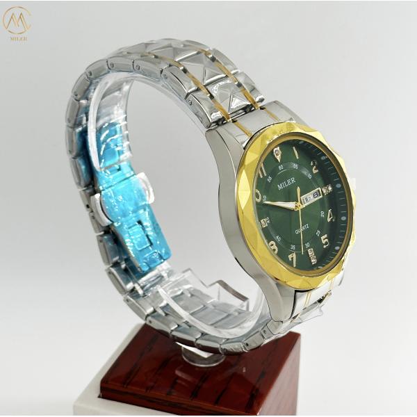 Luxury Stainless Steel Strap Band Wrist Watches Business Watch Quartz Waterproof Fashion Watch