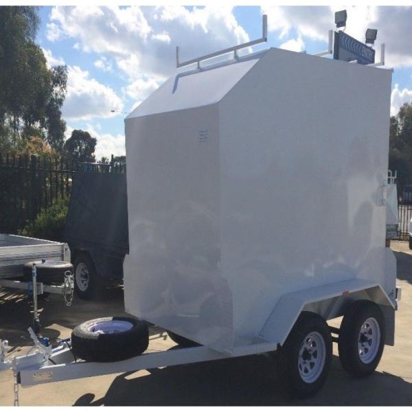 Fully Framed 8 x 5 Furniture Van Trailer , Single Axle Small Enclosed Utility Trailer