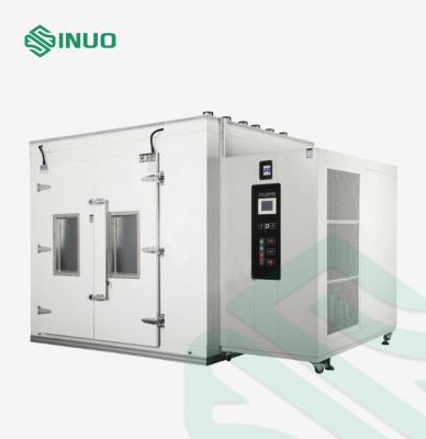 Constant Temperature Humidity walk in environmental test chamber 13m3 less than 75dB