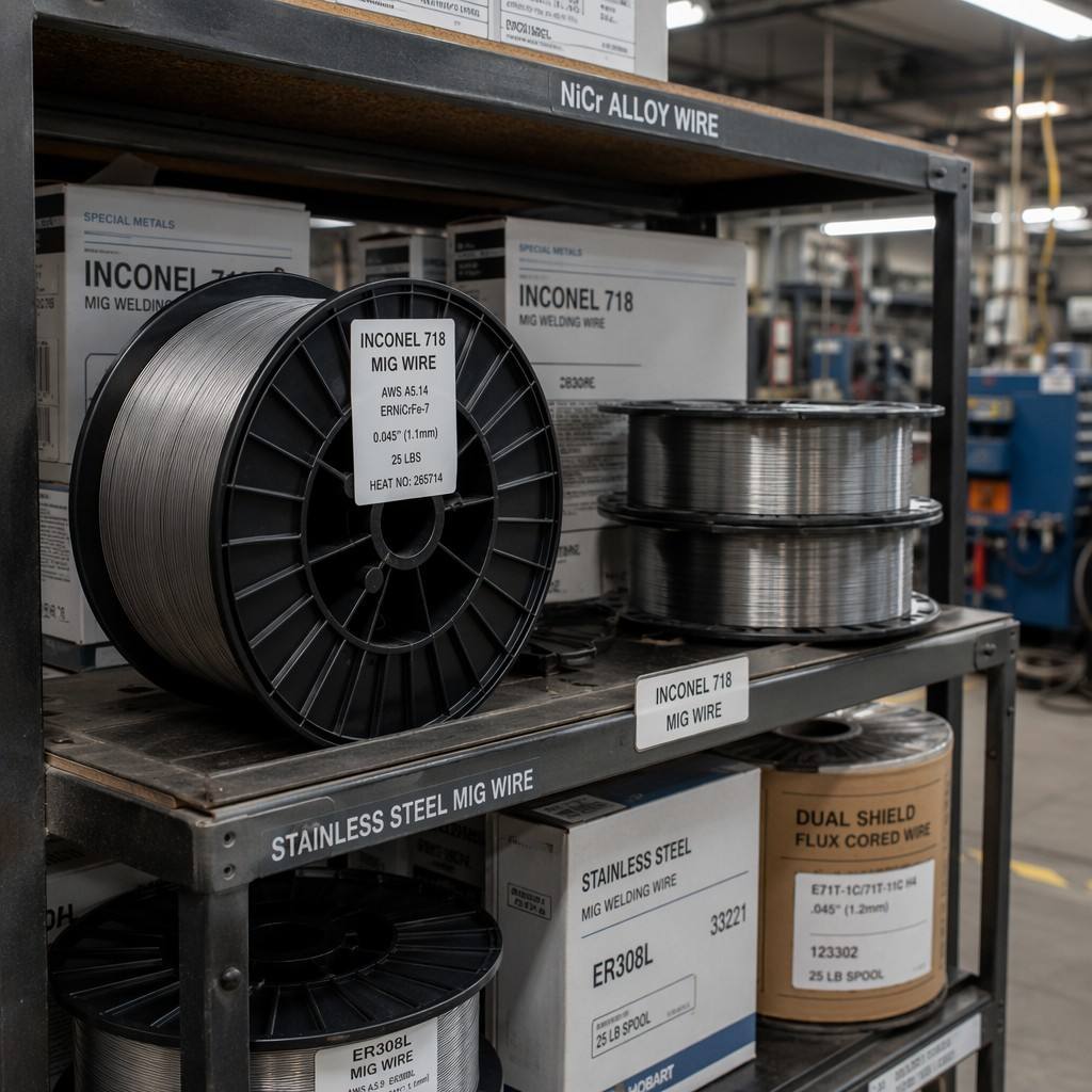 ERNiFeCr-2 Inconel 718 Nickel Alloy TIG Welding Wire AWS A5.14 AMS 5832 for Aerospace Turbine Repair