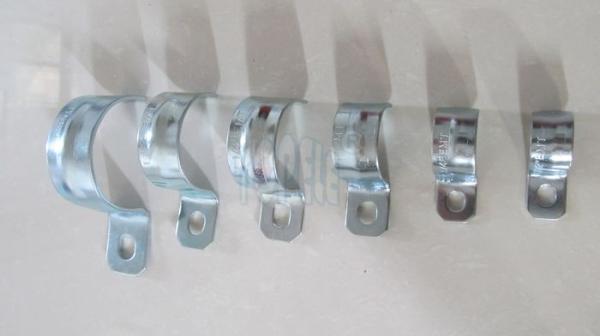 EMT rigid straps one hole zinc coated steel rigid strapping / Pipe Strap / China manufacturing high quality