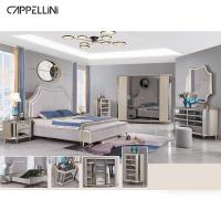 Le Roi de luxe Size du model 861 en bois blancs durables de meubles de chambres à coucher de forces de défense principale