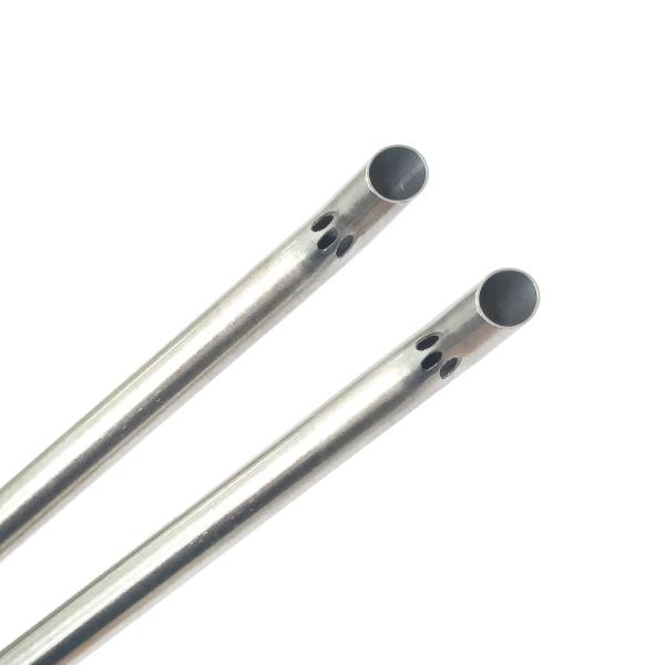 Tubes médicales jetables en acier inoxydable