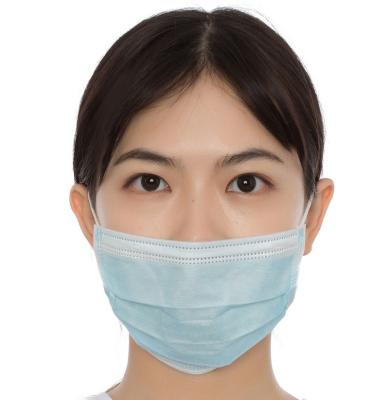 Single Use Earloop Face Mask 3 - Ply Protection Dust Proof CE Approved