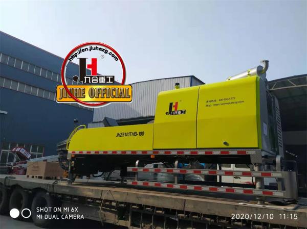 China fábrica de caminhão de bomba de concreto JIUHE bombas de concreto HBC100 sem caminhão bomba de concreto para venda