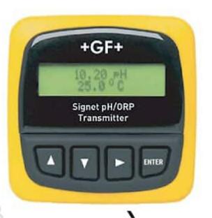3-8750-2 Sistema de tubulação Georg Fischer +Gf+ Signet Ph/Orp Transmitter