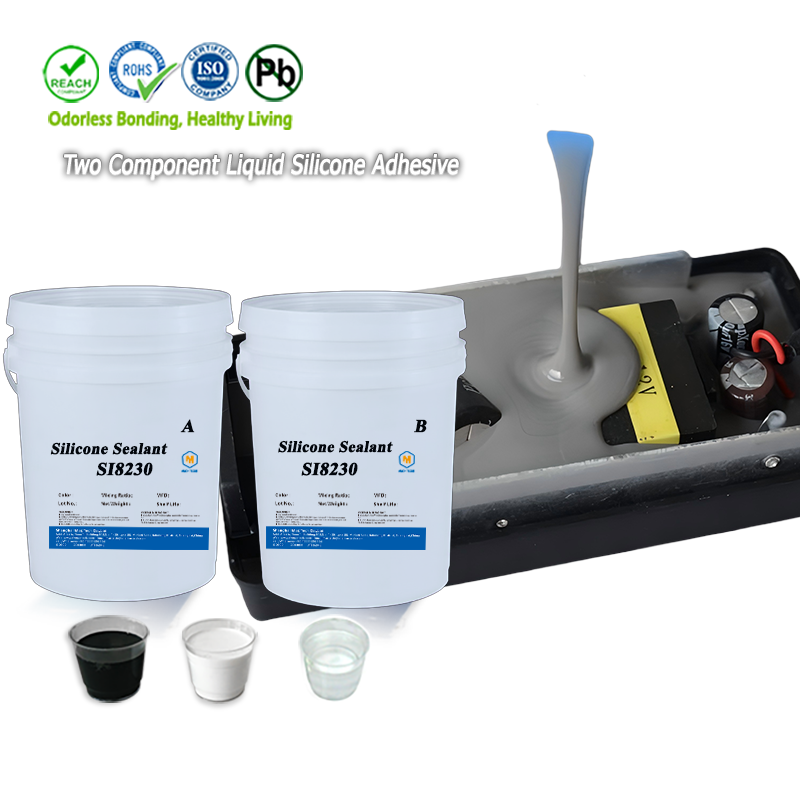 2 Part Pourable Silicone Rubber for Potting and Encapsulation