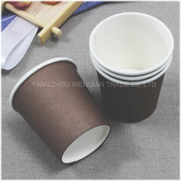 Wholesale Disposable Brown 3oz Single Wall Cup,Paper Cups For Coffee,Brown Paper Coffee Cups,Bulk Paper Coffee Cups