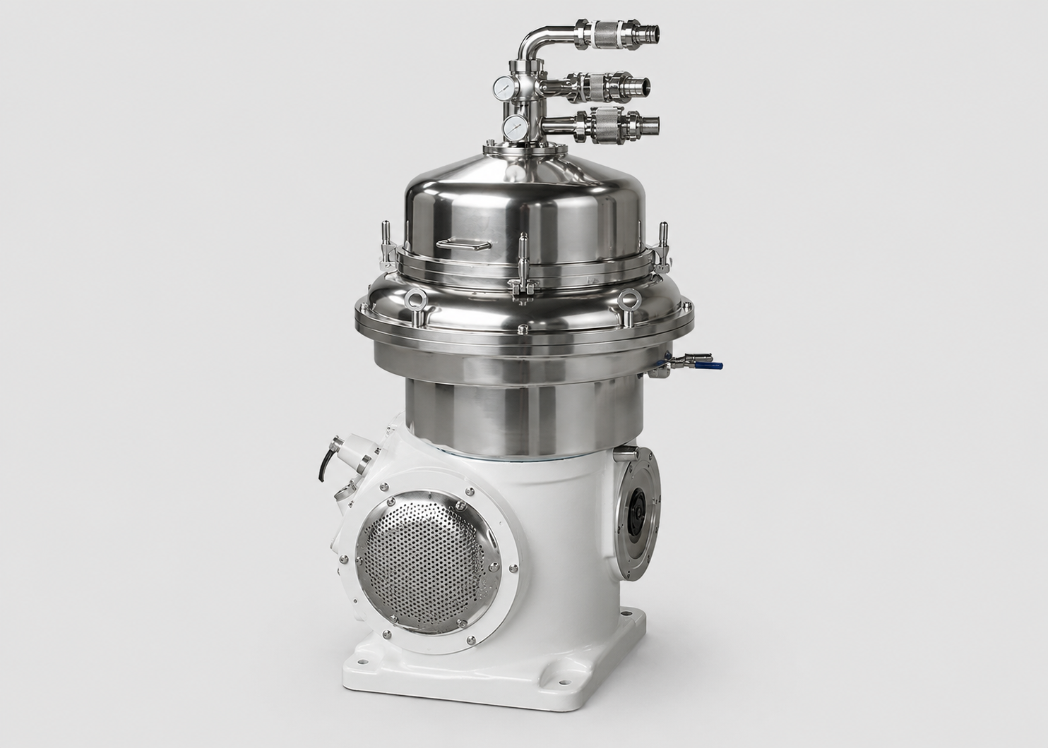 Three Phase Disc Stack Centrifuge for Milk Processing