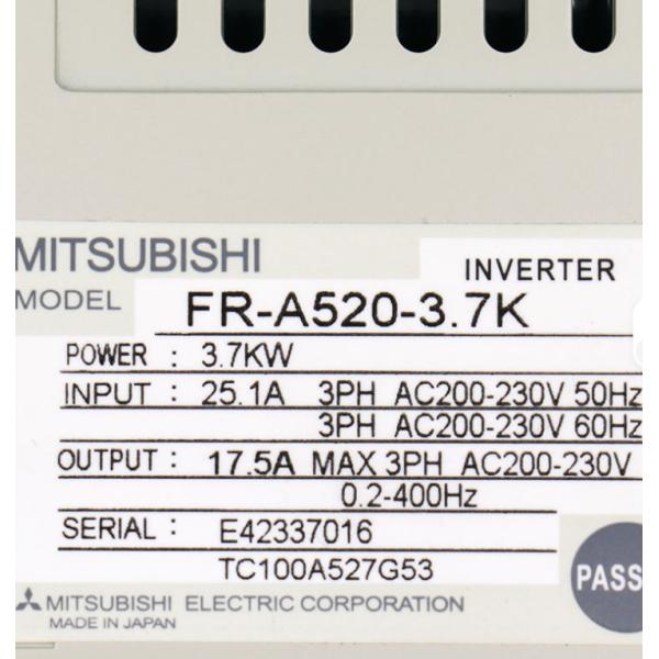 New and Original 1 Year Warranty FR-A520-3.7K Mitsubishi FRA5203.7K PRICE VFD Inverter AC Drive 3.7 Kw 200-240 Vac 3 Phase