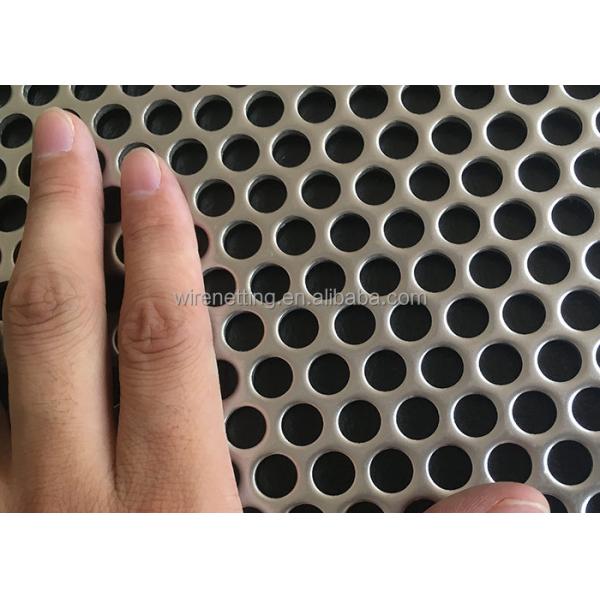 Industry Puncing Plate Round Small Hole 0.5mm Perforated Sheet Metal Panels with Corrosion Resistance and Small Round Holes